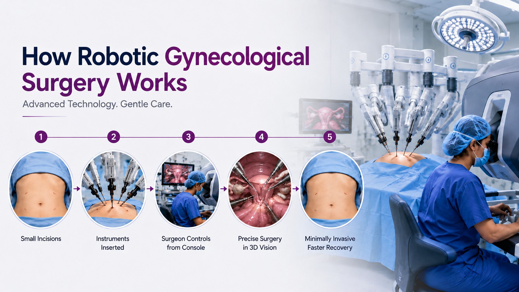How Robotic vs Laparoscopic Surgery works