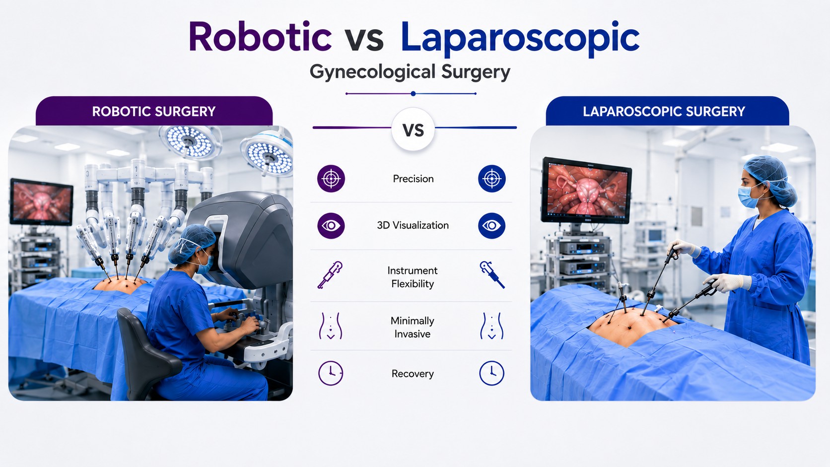 How Robotic Gynecological surgery works